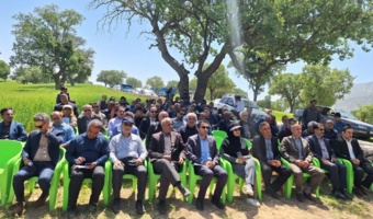 ویترین سبز 30 رقم غلات و علوفه در پایگاه نوآوری روستای درغک