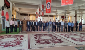 تجدید میثاق سرپرست و کارکنان مرکز تحقیقات و آموزش کشاورزی و منابع طبیعی کهگیلویه و بویراحمد با آرمانهای شهدا