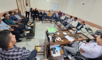 بازدید سرپرست مرکز تحقیقات از سایت ملی دیم گچساران و نشست صمیمی با محققان
