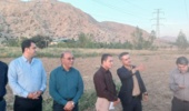 بازدید رئیس مرکز تحقیقات فارس از سایت ملی دیم گچساران