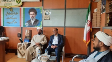 دیدار سرپرست مرکز تحقیقات با مسئول نمایندگی ولی‌فقیه در سازمان جهاد کشاورزی استان